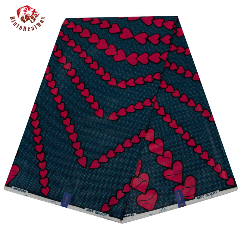 Sewing Batik Fabric - BintaRealWax Ankara kumaş zengin bazin orijinal